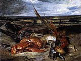 Eugene Delacroix Still-Life with Lobster painting